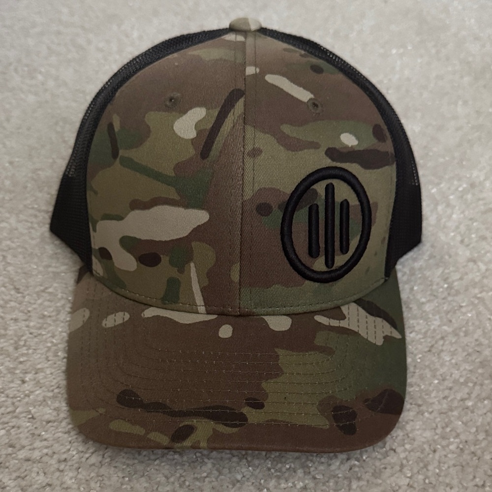 Primary Weapons System Camo Trucker Hat